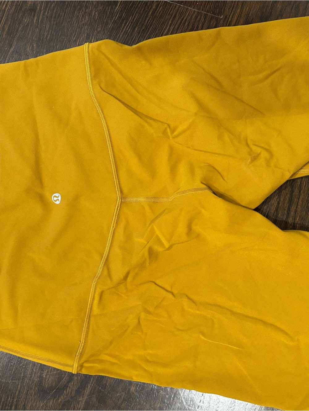 lululemon athletica Women's Athletic Shorts in Mustard Yellow